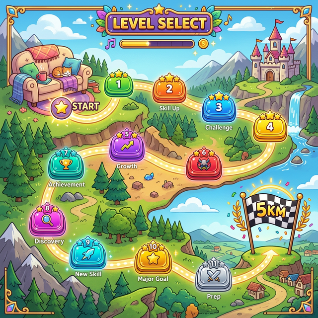 Du canapé au 5km : Programme de marche et course spécial débutant