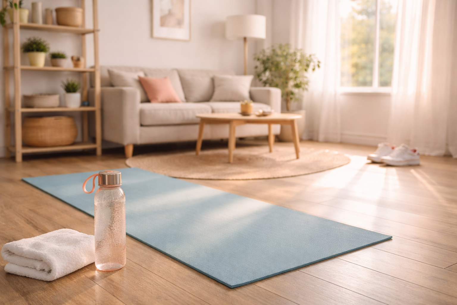 Pas le temps ? Une routine de 10 min pour la maison